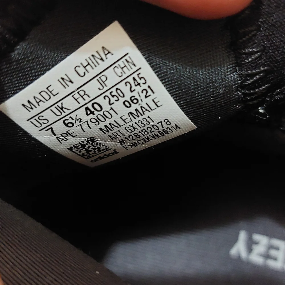 Yeezy bold patterned
